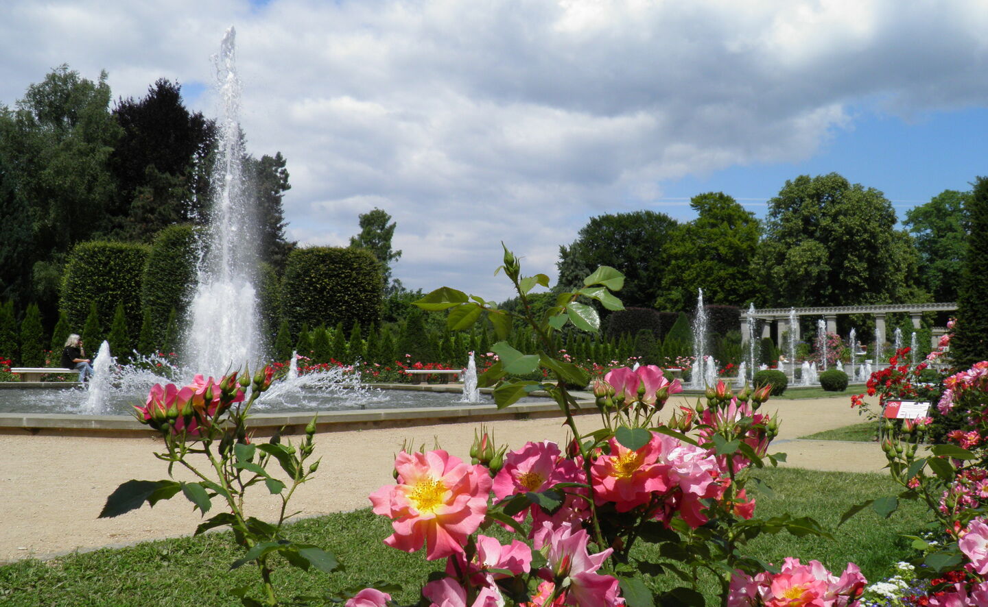 Gro&szlig;e Wasserspiele, Foto: Annette Schild